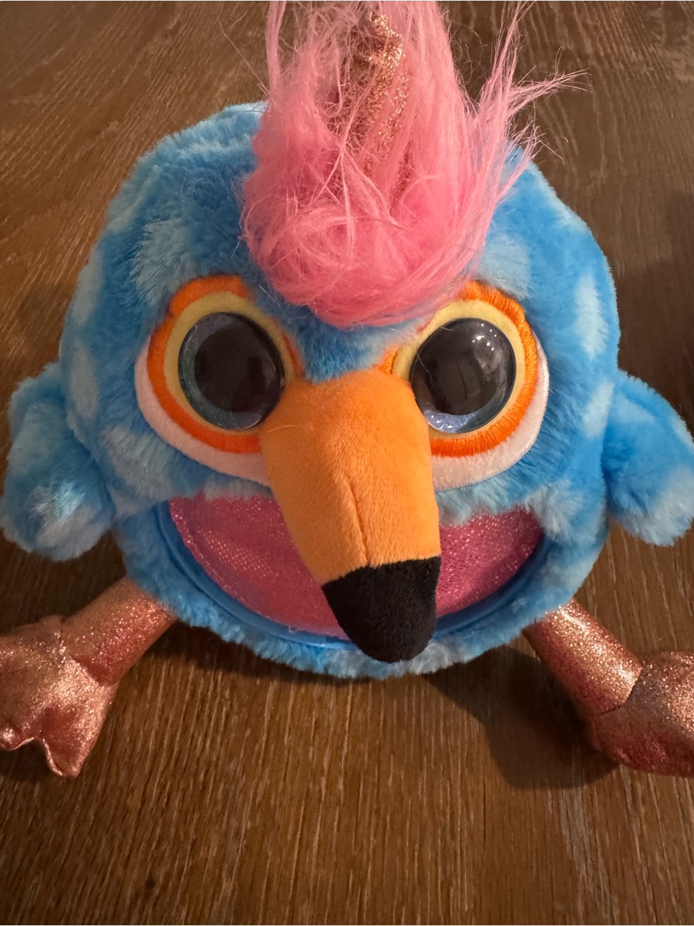 Rainbocorns Wild Heart Surprise Toucan Plush Blue With Wings Stuffed Toy